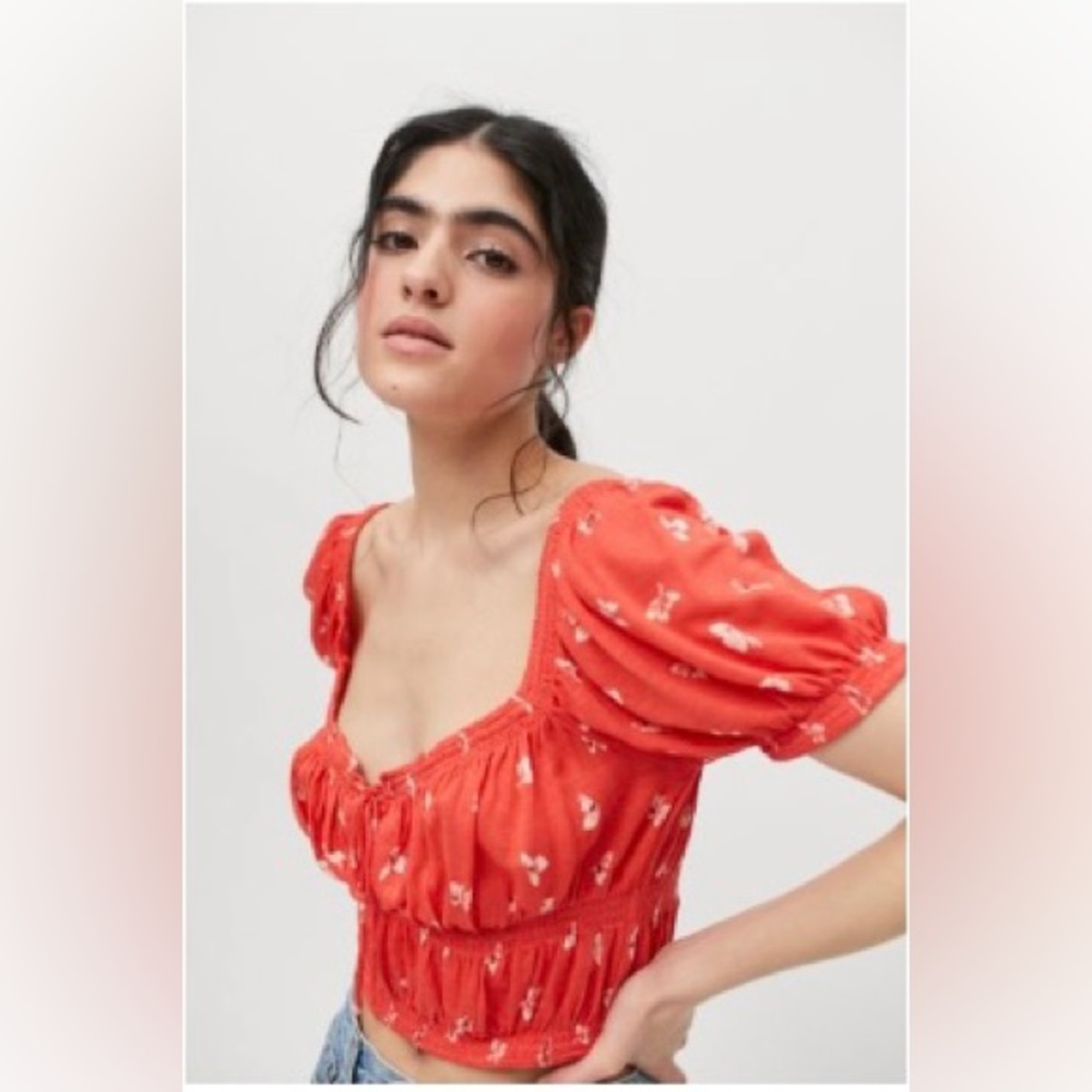 Urban outfitters red top